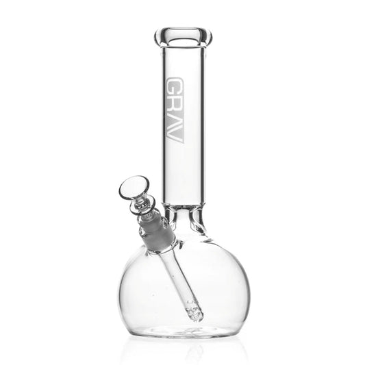 GRAV Round Base Glass Water Pipe