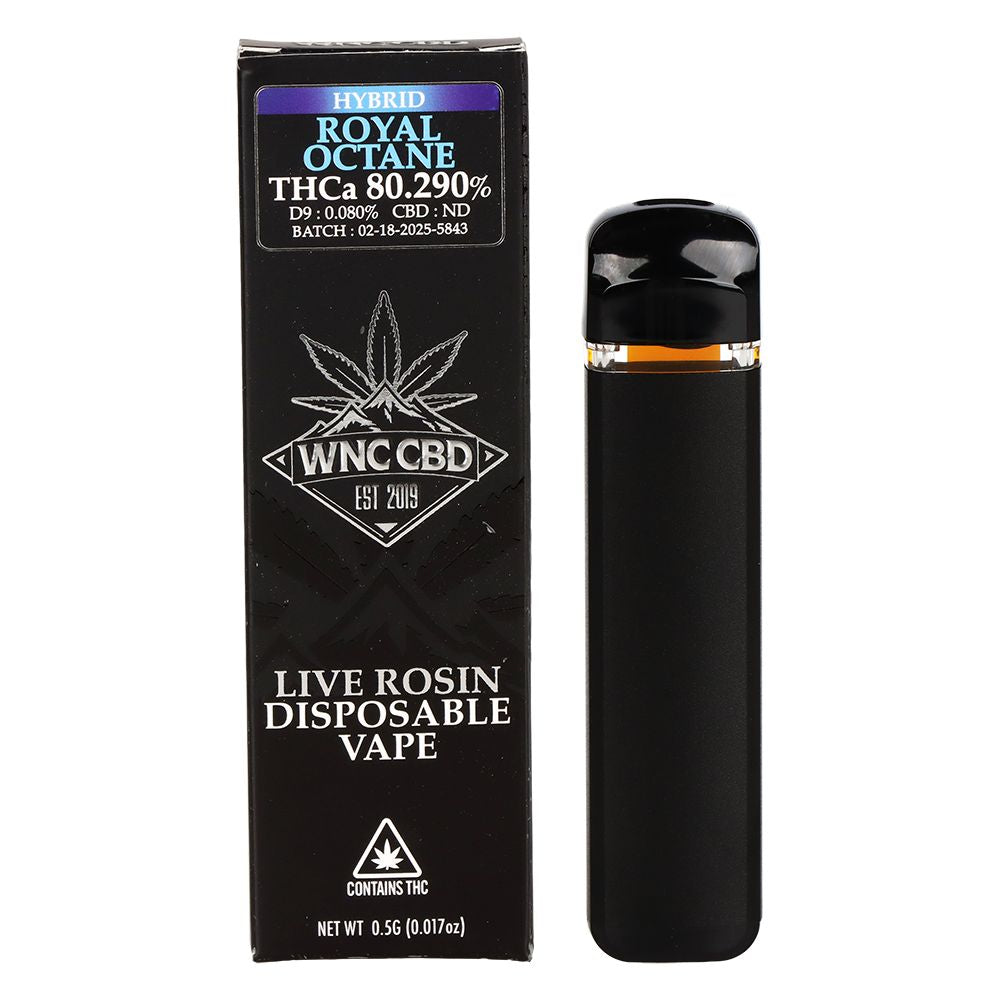 WNC THCA Live Rosin Disposable | 0.5g | 12ct Display