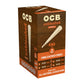 OCB Unbleached Pre-Rolled Cones | 24pk Display