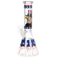 Pulsar Uncle Eagle Sam Beaker Glass Water Pipe - 9.75" / 14mm F