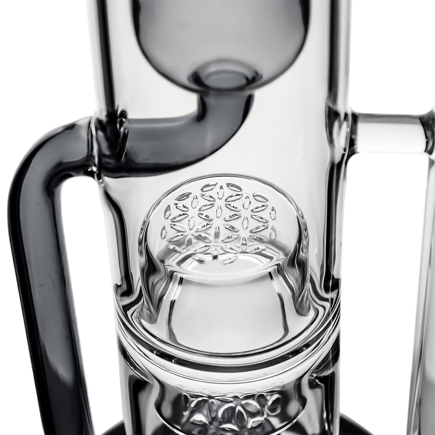 Calibear Pillar Flower Of Life Klein Bong