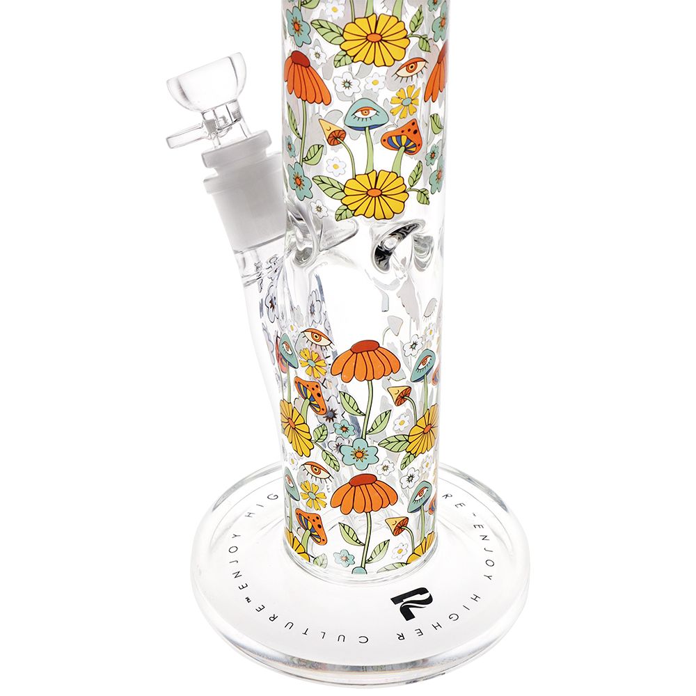 Pulsar Design Series Straight Tube Glass Water Pipe | 12" | 14mm F
