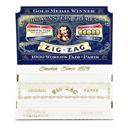Zig Zag White Single Wide Rolling Papers