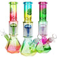 SeshGear Prism Ombre Glass Water Pipe - 10.25" 3ct/ 14mm F / Assorted Colors