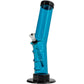 Acrylic Angled Straight Tube Bong 9-12"