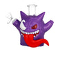 2CT BUNDLE - Symbiote Pocket Monster Vinyl Water Pipe - 5.8" /14mm F / Assorted Colors