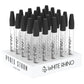 White Rhino Dab Straw w/ Silicone Cap | 5" | 25pc Display