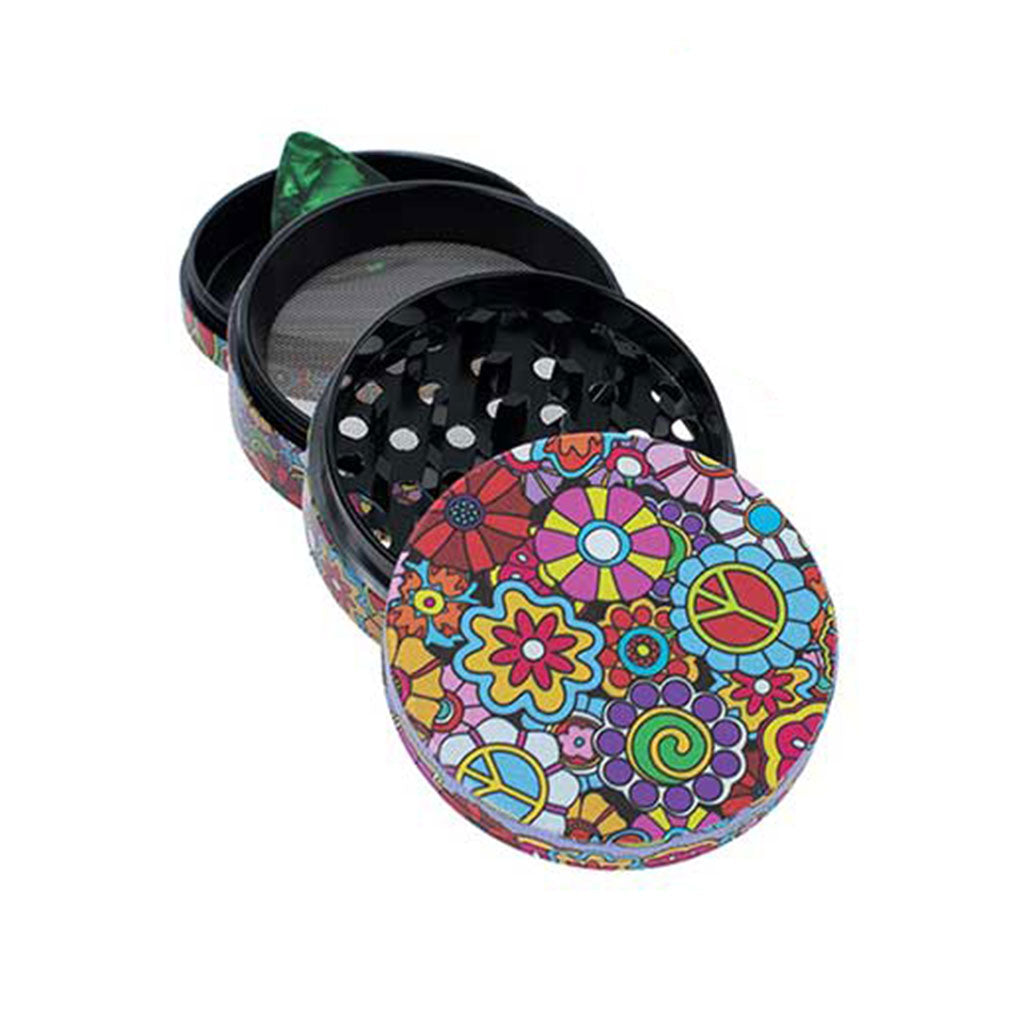 HIPPIE LOVE WACKY GRINDER