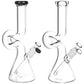 Pulsar Handle Glass Beaker Water Pipe | 12" | 14mm F