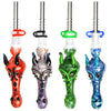 Dragon Snout Glass Vapor Straw w/ Titanium- 4.5"