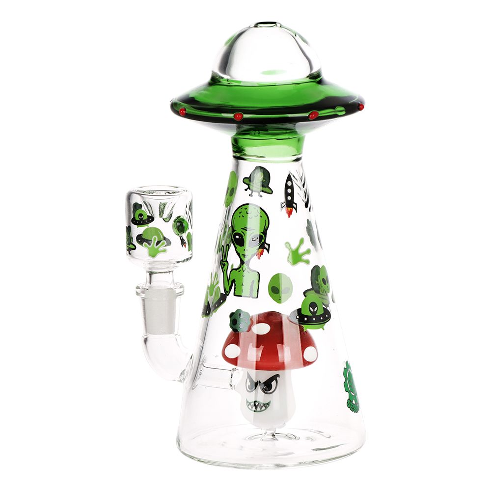 SeshGear Interstellar Trip Glass Water Pipe - 7.25" / 14mm F