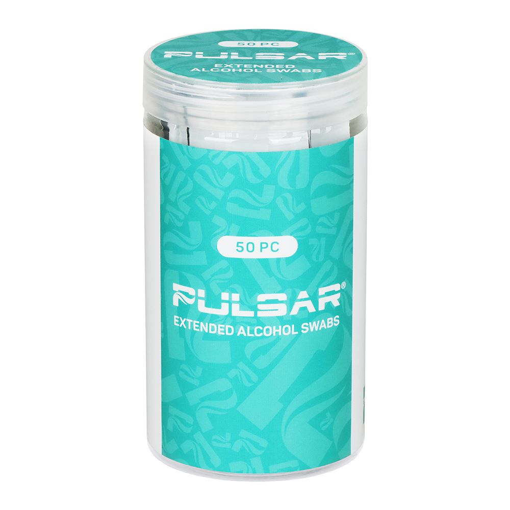 50CT TUB - Pulsar Alcohol Cotton Cleaning Swabs