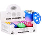6CT DISPLAY - Gradiant Mushroom Grinder - 4pc / 2.7" / Assorted Colors