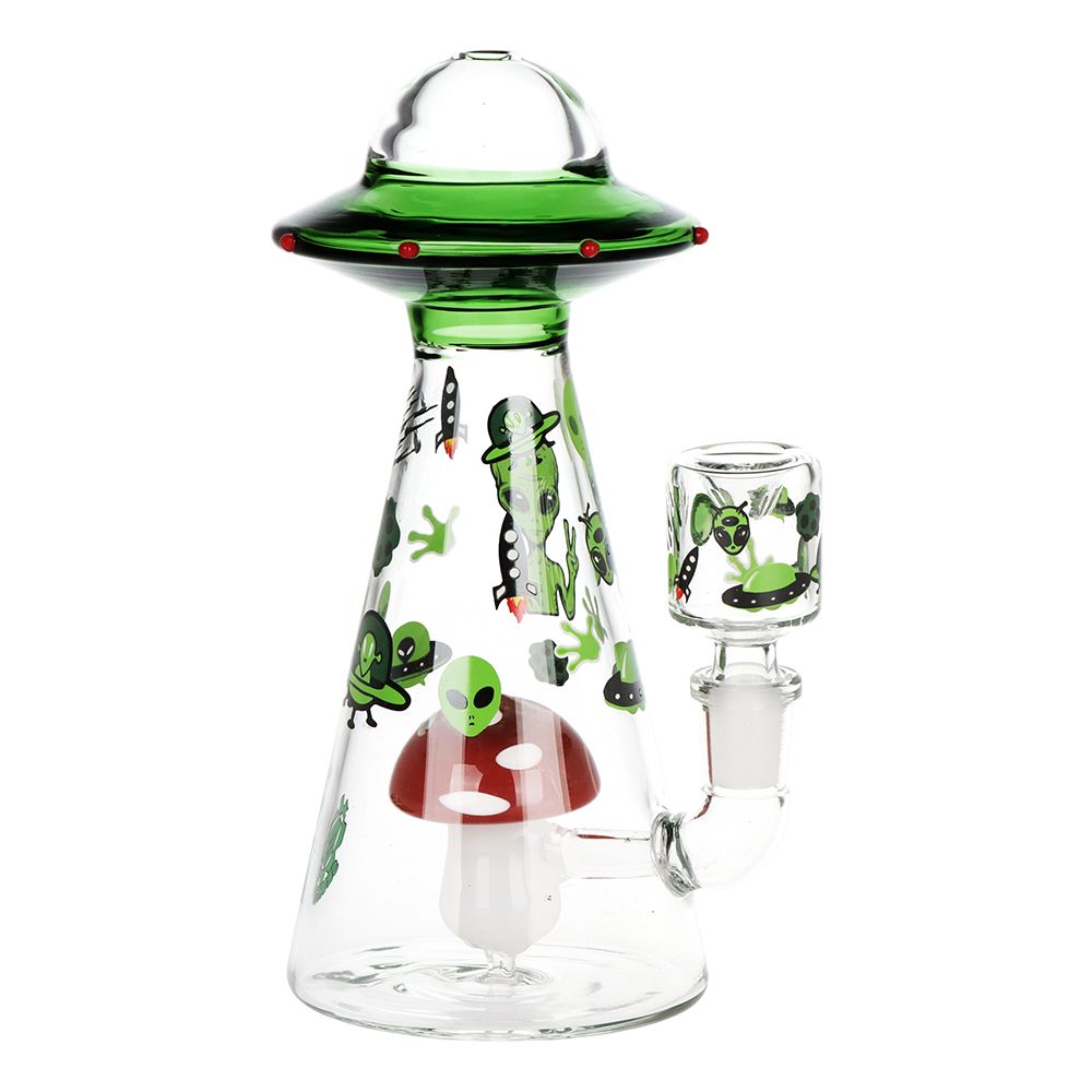 SeshGear Interstellar Trip Glass Water Pipe - 7.25" / 14mm F