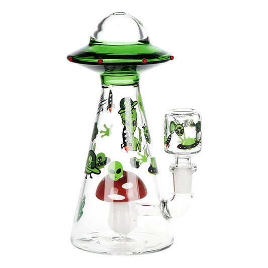 SeshGear Interstellar Trip Glass Water Pipe - 7.25" / 14mm F