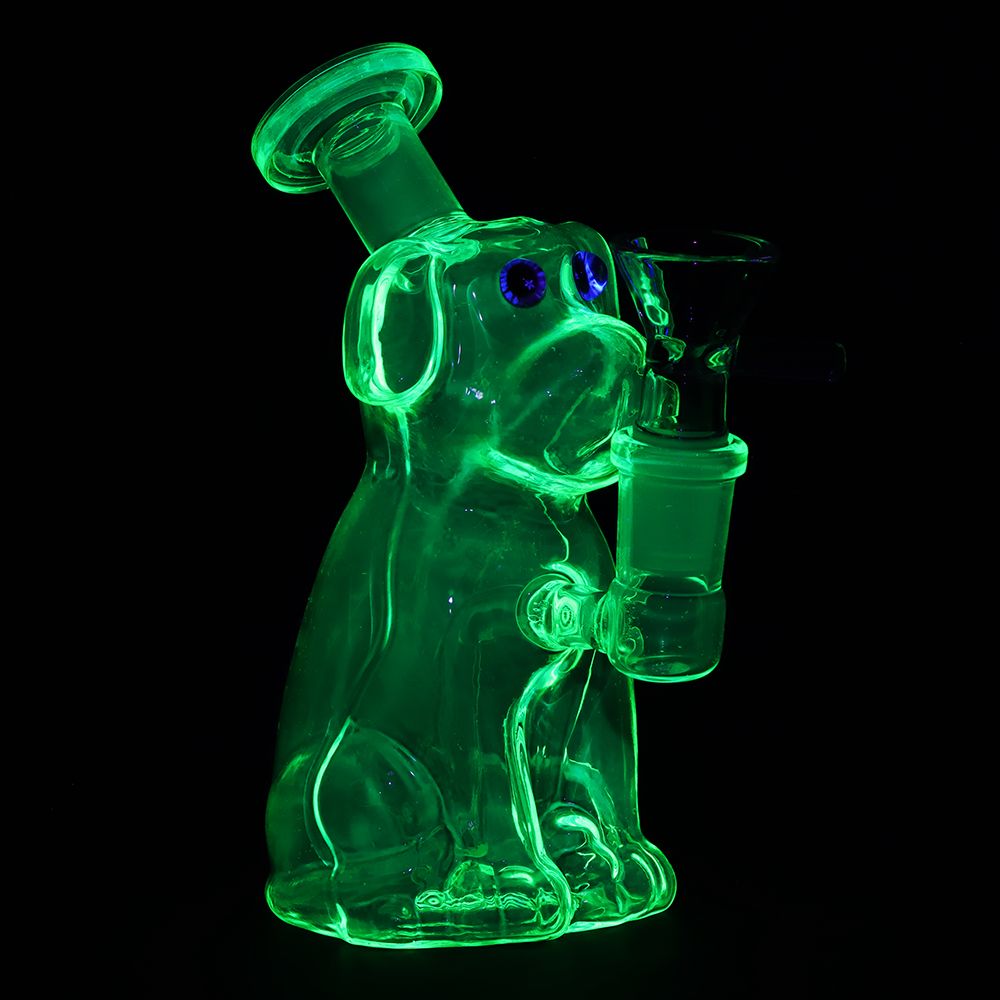 3CT BUNDLE - SeshGear Fetch Rover! Glass Bubbler - 5" / 14mm F / Assorted Colors