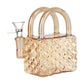 SeshGear Luxury Hand Bag Glass Water Pipe - 5.25" / 14mm F / Colors Vary