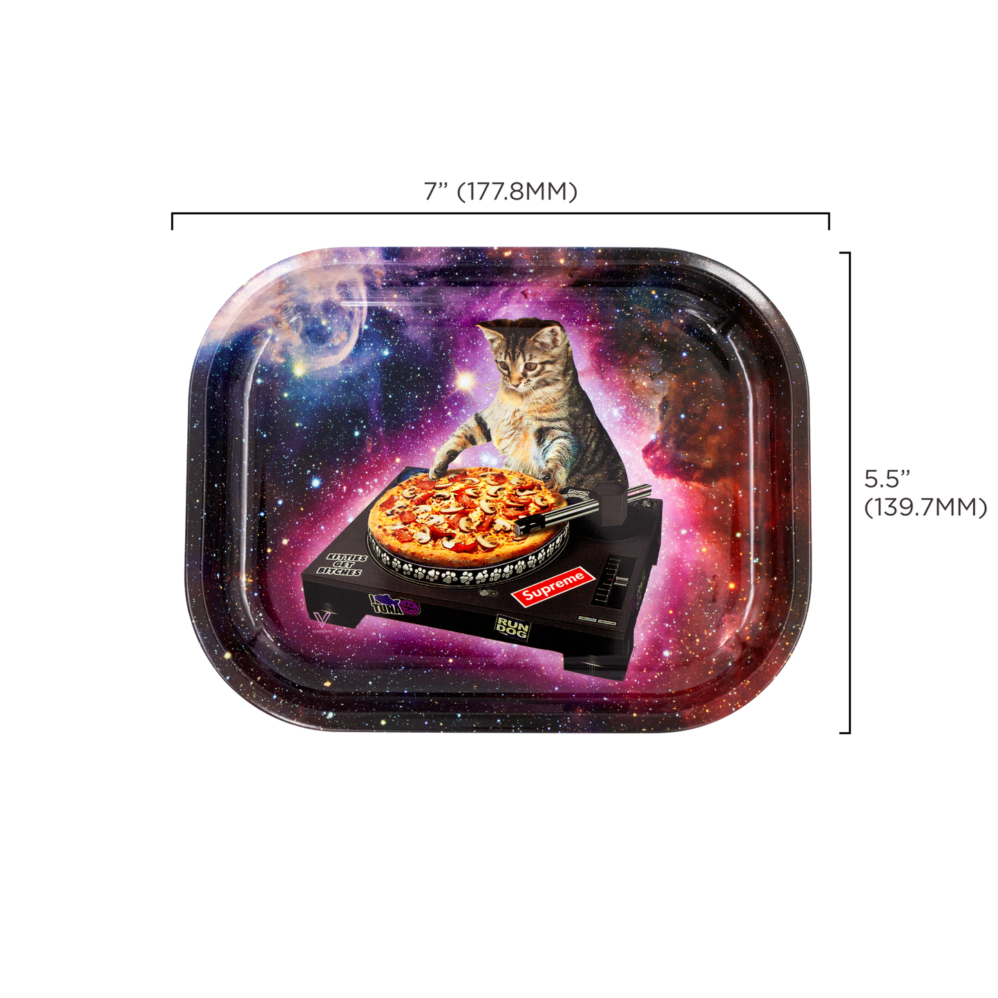 Pussy Vinyl Metal Rollin' Tray