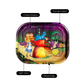 Alice Mushroom Metal Rollin' Tray