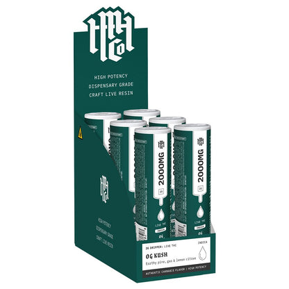 Modern Herb Co Total T Compliant Live THC Blend Dripper | 2g | 6ct Display