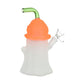 Pumpkin Head Ghost Glow In The Dark Glass Bong - 7.25" / 14mm F