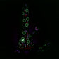Pulsar Fruit Series Watermelon Zkittles Herb Pipe Glow Duo - 10" / 14mm F
