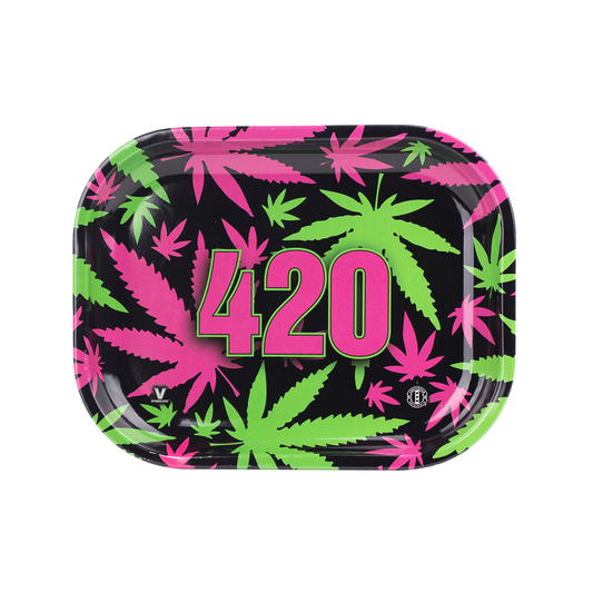 420 Retro Metal Rollin' Tray