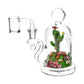 Pulsar Cactus Terrarium Glass Dab Rig - 6" / 14mm F