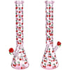 Life Is A Bowl Of Cherries Beaker Water Pipe - 18" / 14mm F