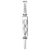Pulsar Quartz Internal Twist Perc Dab Straw