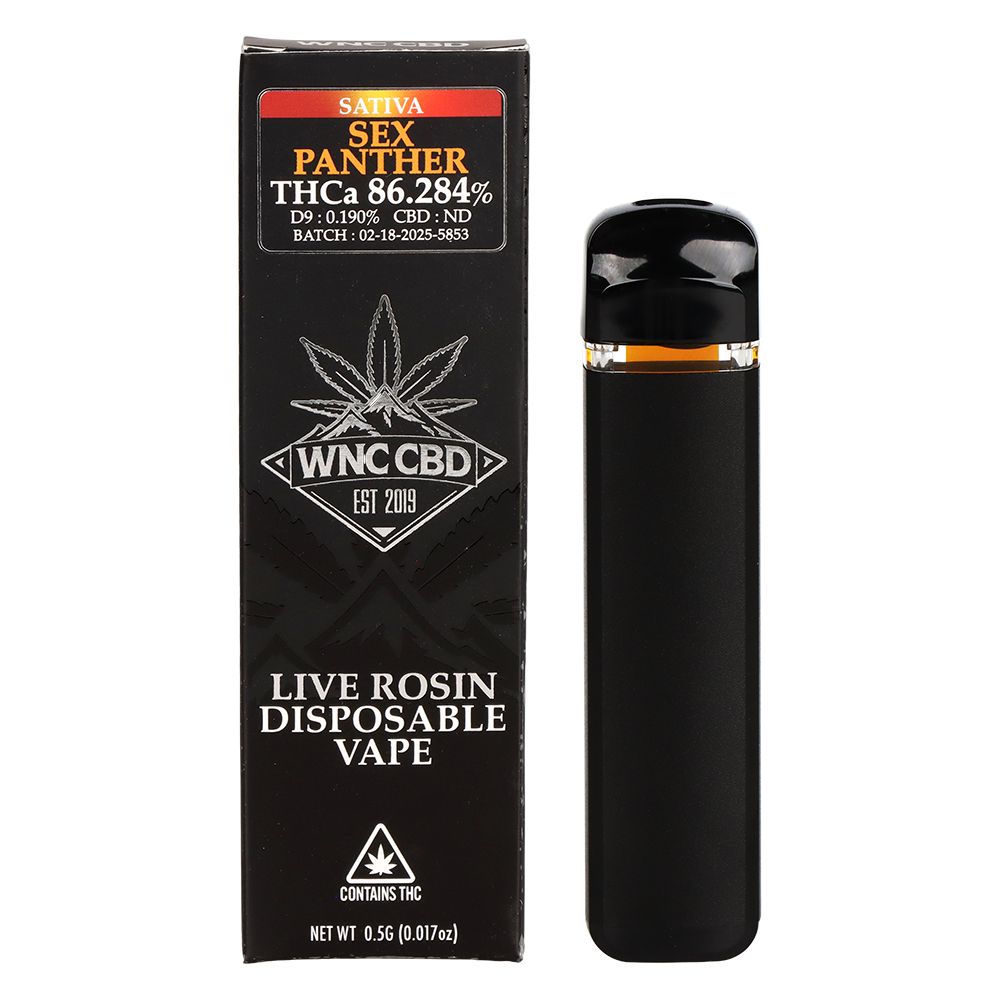 WNC THCA Live Rosin Disposable | 0.5g | 12ct Display