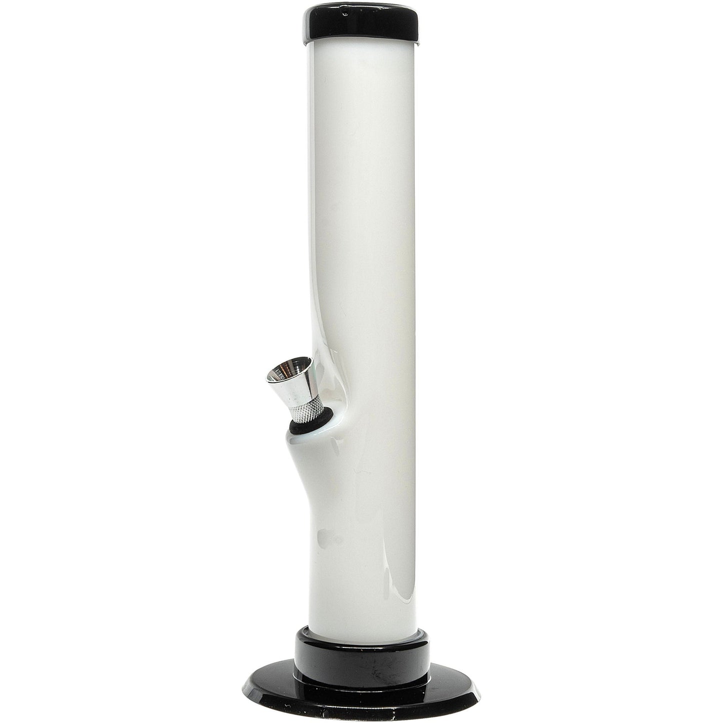 JM Enterprises 6-9-12" Acrylic Straight Tube Bong - Multiple Colors