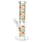 Pulsar Design Series Straight Tube Glass Water Pipe - Flower Vision / 12" / 14mm F
