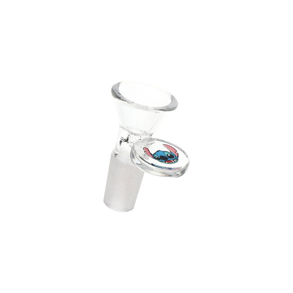 Lelo and Stitch Beaker Glass Water Pipe - 10" / 14mm F
