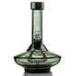 GRAV® Small Wide Base Water Pipe in Smoke with Black Accents