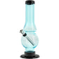 JM Enterprises  6-9" Acrylic Straight Tube Bubble Flare Bong - Multiple Colors