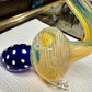 Ripkitty 5” Peacock Dry Herb Hand Pipe Borosilicate Glass - Colors May Vary