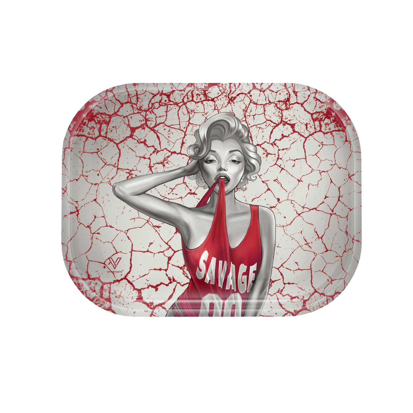Dank Diva Metal Rollin' Tray