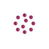 Ruby Terp Pearls - 3mm 10PC BAG