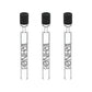 White Rhino Chillum Pipe w/ Silicone Cap | 4.25" | 25pc Display