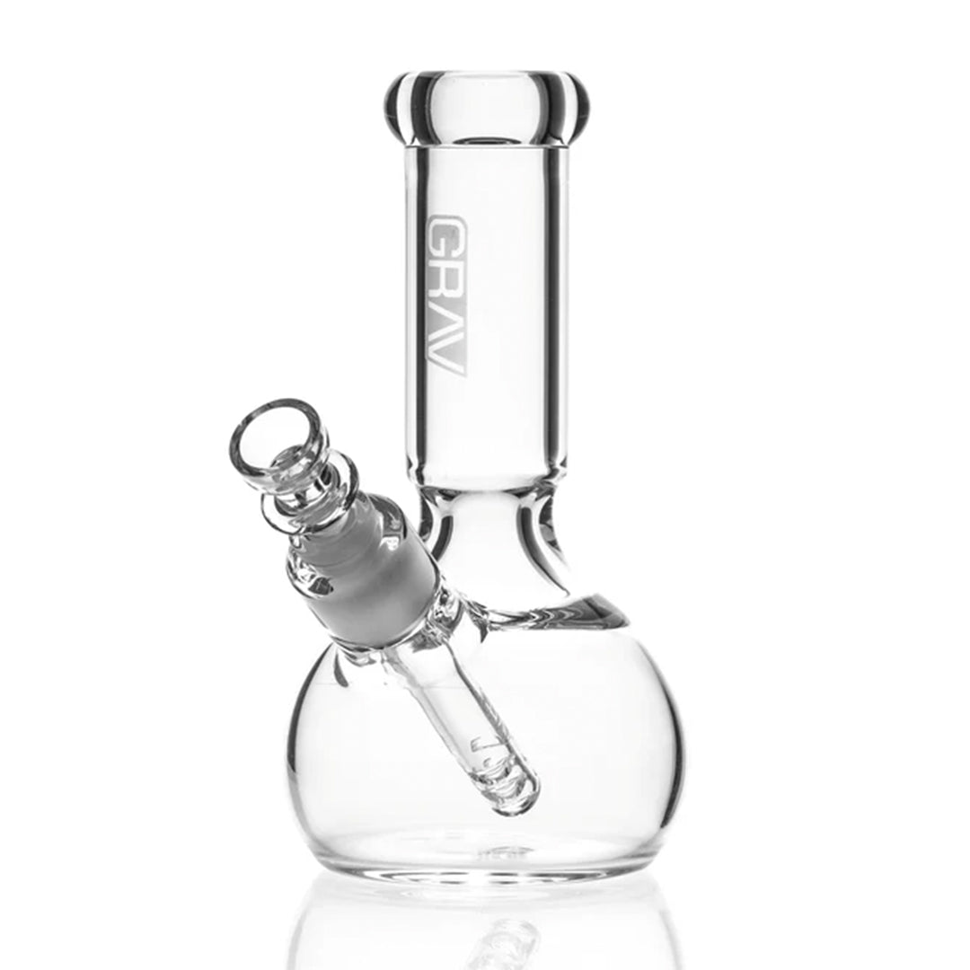 GRAV Round Base Glass Water Pipe