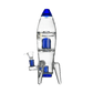 HEMPER Rocket Ship XL Bong