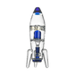 HEMPER Rocket Ship XL Bong