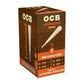 OCB Unbleached Pre-Rolled Cones | 24pk Display