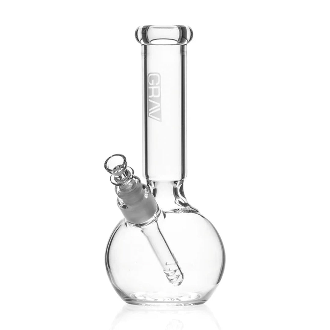 GRAV Round Base Glass Water Pipe