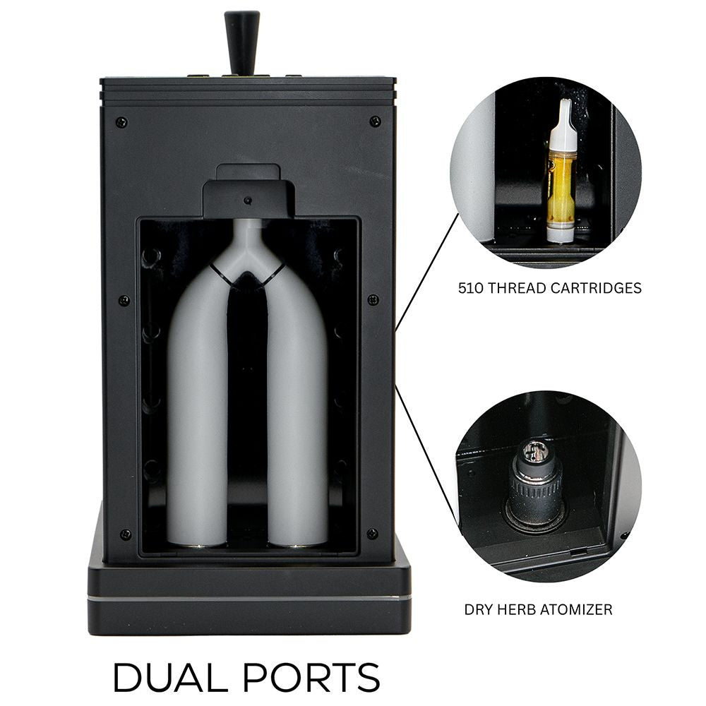 Stache Products Terp Tap Portable Vaporizer | 3000mAh | Black