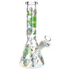 Rick and Morty Portal Glass Water Pipe - 9.75" / 14mm F