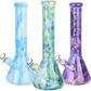 Marbled Glass Beaker Water Pipe | 14mm F