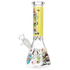 Funny Animal Beaker Glass Water Pipe | 9.75" | 14mm F | Designs Vary