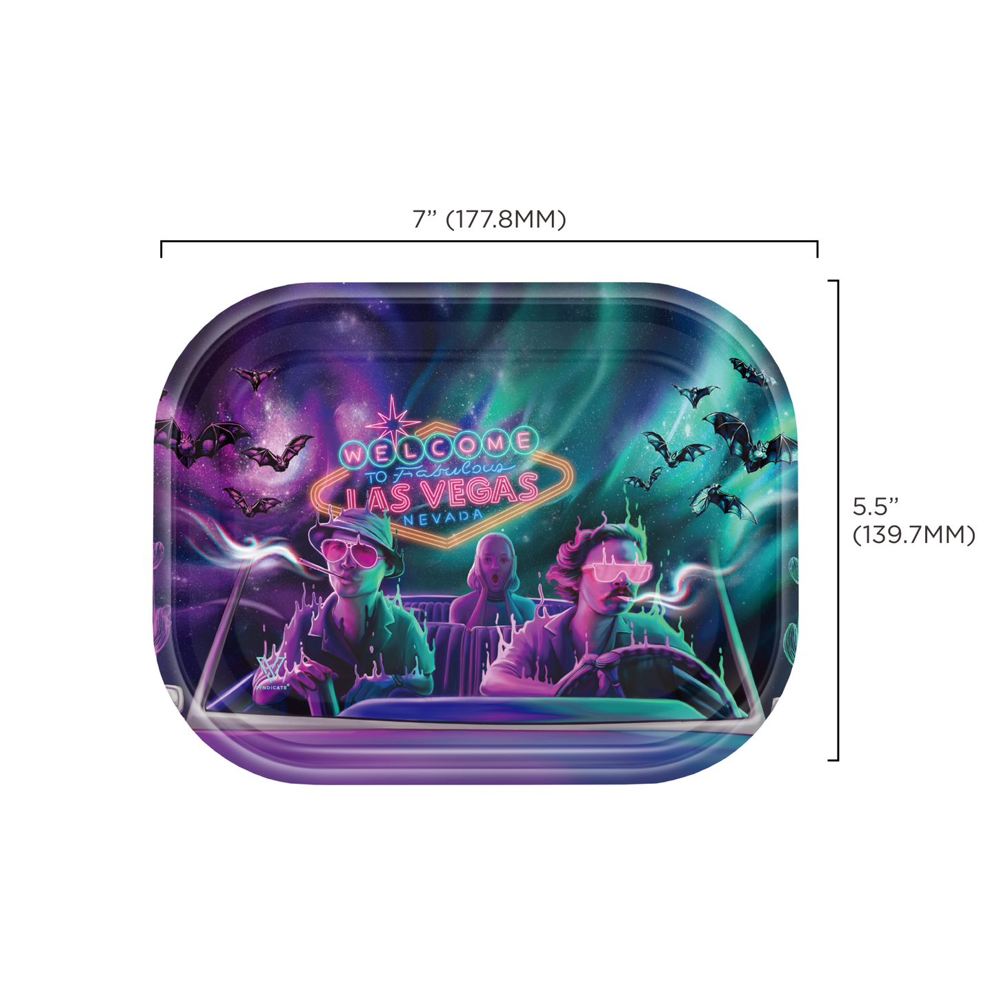 Bat Country Metal Rollin' Tray